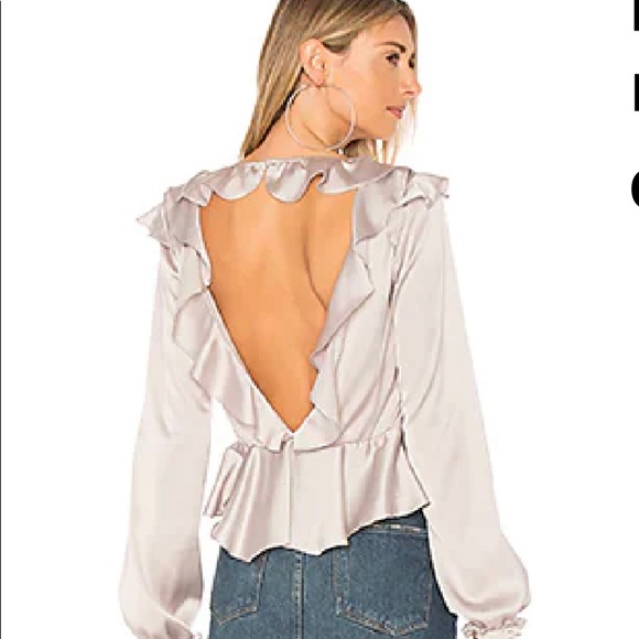 For Love & Lemons Open Back Top - Picture 1 of 14